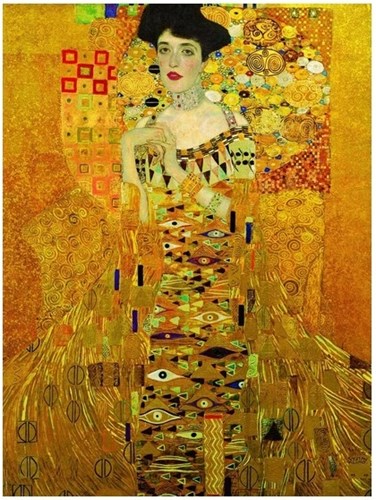 Eurographics puzzle art Gustav Klimt 1000 pièces - Adele Bloch Bauer I-2