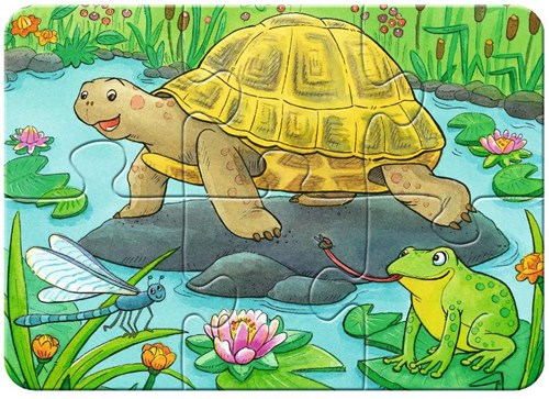 Ravensburger animaux mignons puzzle enfant - puzzle animaux 4en1 carton-3