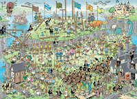 Jumbo Puzzle Jan van Haasteren Highland Games - 1000 Teile-2