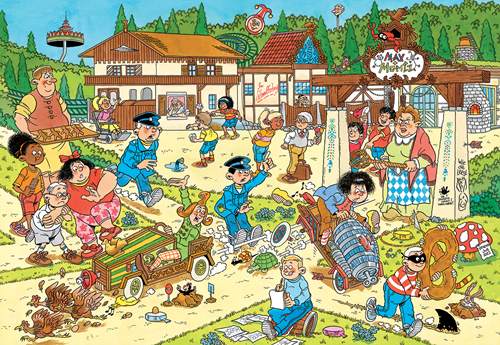 Puzzel 360 st. JvH Junior Max en Moritz in de Efteling-2