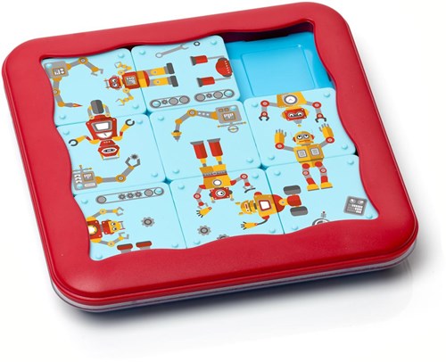 Smart Games Robot Factory Schiebepuzzle Denkspiel mit 48 Aufgaben-2