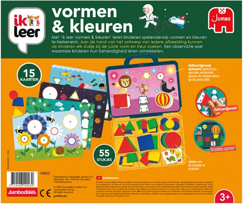 Jumbo Ik Leer Vormen & Kleuren Kinderspel Educatief Spel-2