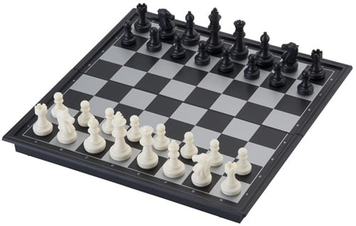 Longfield Games Reiseschach magnetisch faltbar 24 x 24 cm-2