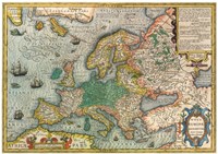 Educa Map Of Europe (1000)-2