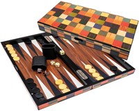 Philos Backgammon Spiel Kassette Fourni Groß klassisches Brettspiel-3