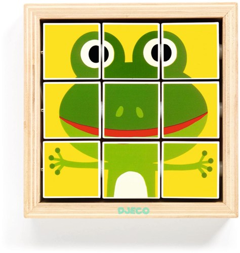 Djeco PUZZLES BOIS - PUZZLES BOIS Tournanimo - FSC 100%