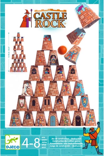 Djeco JEUX D'ADRESSE - JEUX D'ADRESSE ET ACTIVITES Castle Rock - FSC MIX (PACKAGING)