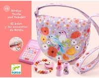 Djeco JEUX D'IMITATION - COQUETTERIES Sac et accessoires de Birdie - FSC 100%