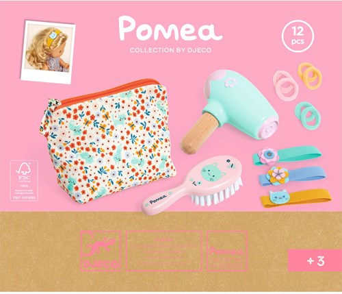 Djeco POMEA COLLECTION - ACCESSOIRES POMEA Trousse de coiffure - FSC 100%