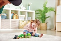 Hape Nachzieh-Froschfamilie-2