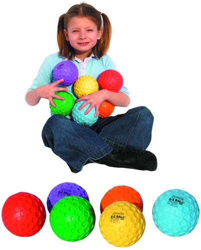 Spordas set de balles - E-Z Balls set de 6 couleurs pour enfants-2