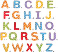 Bigjigs Magnetische Buchstaben (Großbuchstaben)-3