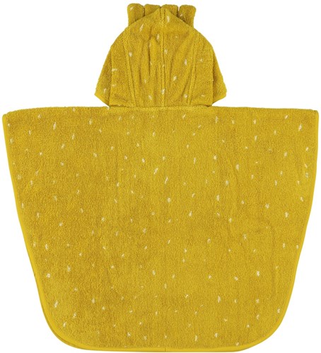 Trixie poncho cape de bain enfant coton bio Mr. Lion jaune-2