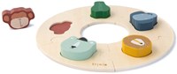 Trixie puzzle en bois formes - puzzle rond animaux bois FSC éducatif-2