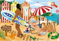 Marie-Chantal Puzzle a la plage 1000 Teile Erwachsene Strandspiel