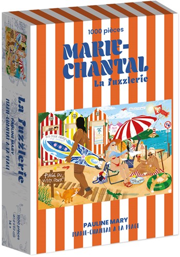 Marie-Chantal Puzzle a la plage 1000 Teile Erwachsene Strandspiel-2