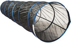 Spordas tunnel de jeu transparent 250cm - jouet tunnel de ramper transparent