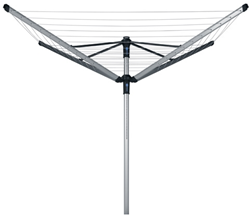 Brabantia Wäschespinne Advance 50 Meter - Wäscheleine mit Schutzhülle