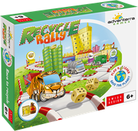 Adventerra Games jeu éducatif Recycle Rally - jeu de société pour enfants