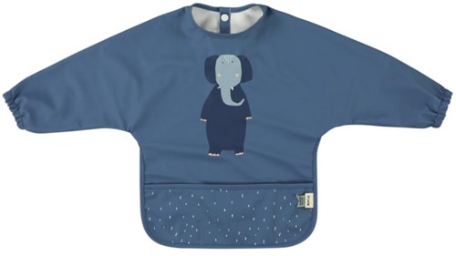 Trixie bavoir à manches - bavoir bébé imperméable Mrs. Elephant