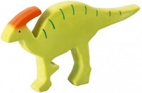 Tikiri jouet dino caoutchouc naturel Parasaurolophus bébé-2