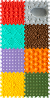 Ortoto Sensory Massage Puzzle Matten Gras Box 8 Stück