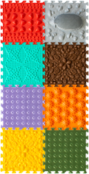 Ortoto Sensory Massage Puzzle Matten Gras Box 8 Stück
