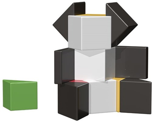 Ainstein jouet éducatif Bird of paradise - jeu en carton coloré pour enfants-3
