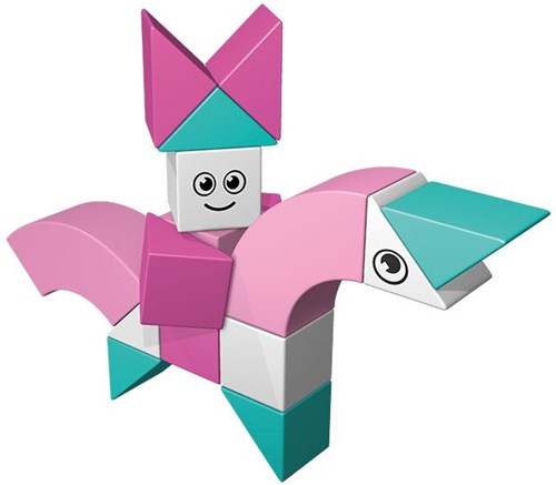 Ainstein blocs magnétiques licorne princesse jouet créatif