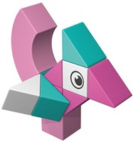 Ainstein blocs magnétiques licorne princesse jouet créatif-3