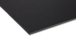 Airplac Schaumstoffplatte schwarz 3mm 21x29,7 cm 20 Stück - Bastelkarton