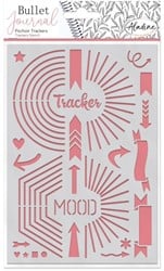 Aladine Aladine Bullet Journal Schablone A5 Mood Tracker