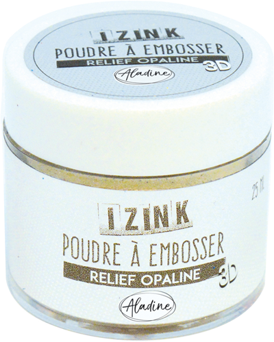 Aladine Prägepulver 25 ml Opaline für Stempeln und Basteln