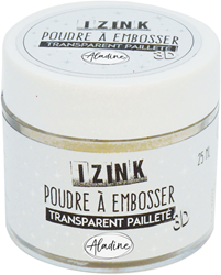 Aladine Aladine Prägepulver 25 ml Transparenter Glitzer