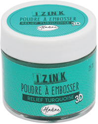 Aladine Aladine Prägepulver 25 ml Türkis