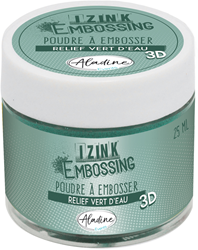 Aladine Aladine Prägepulver 25 ml Wassergrün