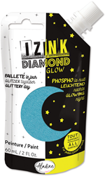 Aladine Aladine Izink Diamond Glow 60 ml Blau