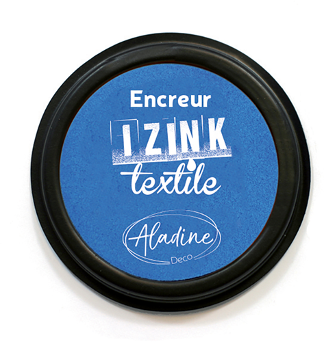 Aladine Aladine Izink Inktkussen Textiel Blauw