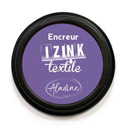 Aladine Textilstempelkissen lila - Stoffstempelkissen für Textilien