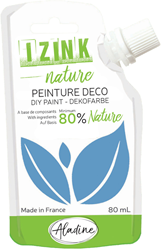 Aladine Aladine Izink Nature Dekofarbe 80 ml Azurblau