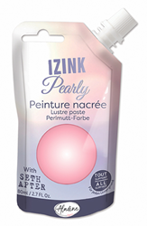 Aladine Perlmutt Bastelfarbe 80 ml Pastellrosa für kreative Projekte