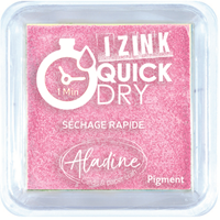 Aladine Stempelkissen Pastellrosa - schnelltrocknende Pigmenttinte 5x5 cm