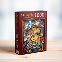 Magnolia Puzzle Alice - 1000 Teile Kunstwerk Jigsaw-2
