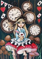 Magnolia Puzzle Alice Time - 1000 Teile Jigsaw Multicolor