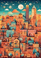 Alipson Puzzle Amazing City - 500 pieces