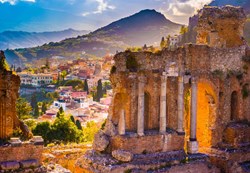 Alipson Puzzle Legespiel Ancient Theatre of Taormina 1000 Teile