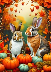 Alipson Puzzle Autumn Bunnies - 500 pieces
