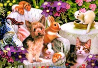 Alipson Puzzle Puzzle Buds and Bloom - 1000 Teile Kunststoff