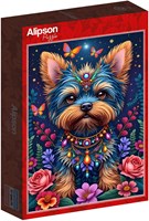 Alipson Puzzle - Hundepuzzle Flowerland für Kinder - Lernspielzeug-2