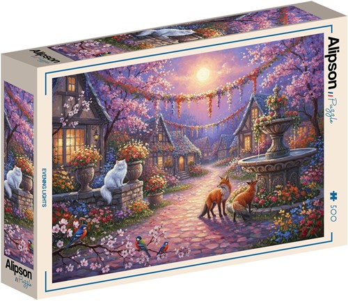 Alipson Puzzle Evening Lights - 500 pieces-2